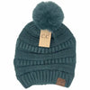 Super Soft Matching Fur Pom C.C Beanie