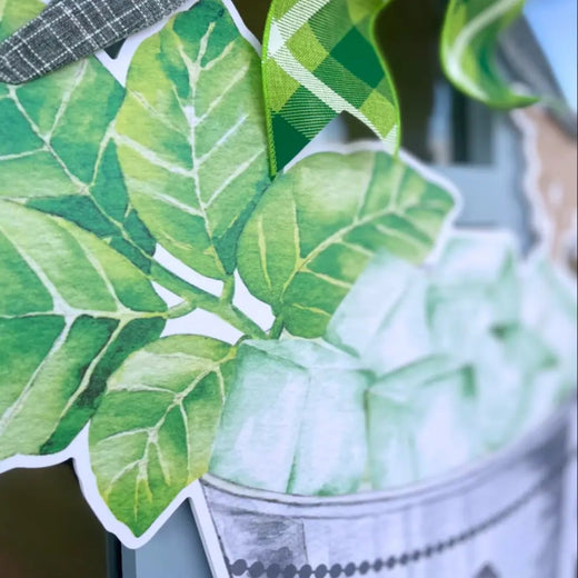 Mint Julep Door Hanger