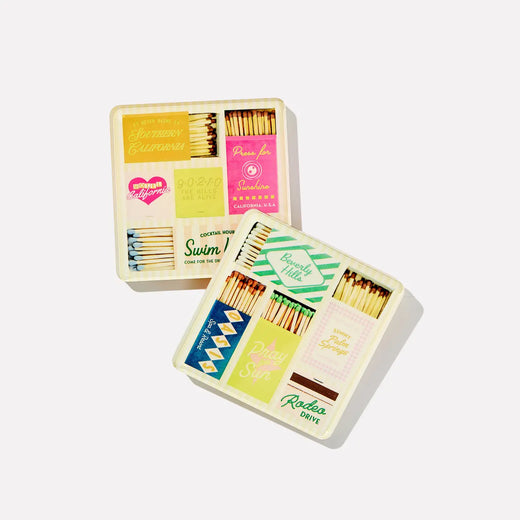 California Matchbook Coasters