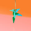 Hummingbird Keychain + Purse Charm