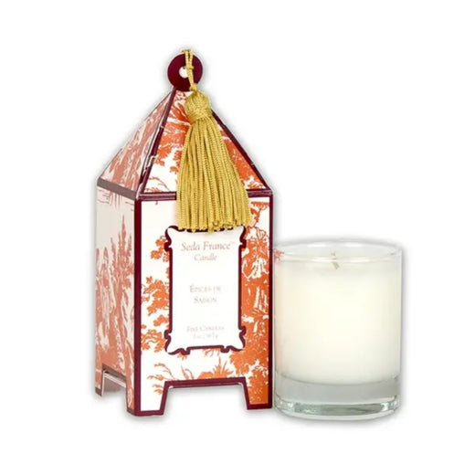 Epices De Saison Toile Mini Pagoda Candle