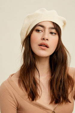 Slouchy Knit Beret