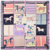 Equestrian Trotting Horse Poly Scarf