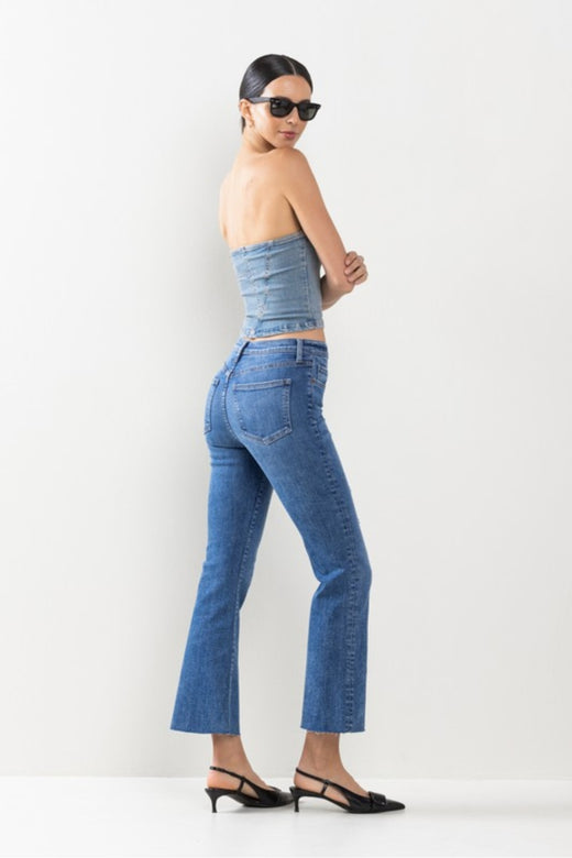 High Rise Medium Kick Flare Jeans