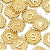 Initial Charms - Letter Gold Coin
