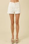 Patch Pocket Denim Shorts