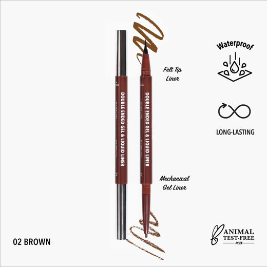 Double Ended Gel & Liquid Liner