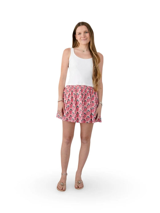 Madison Panel Mini Skirt