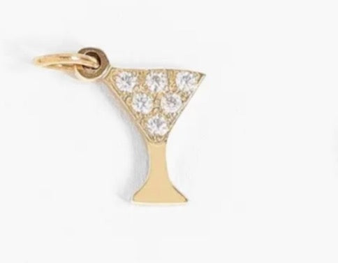 Cocktail, Martini and Wine Charm