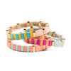 Colorful Tile Bracelets