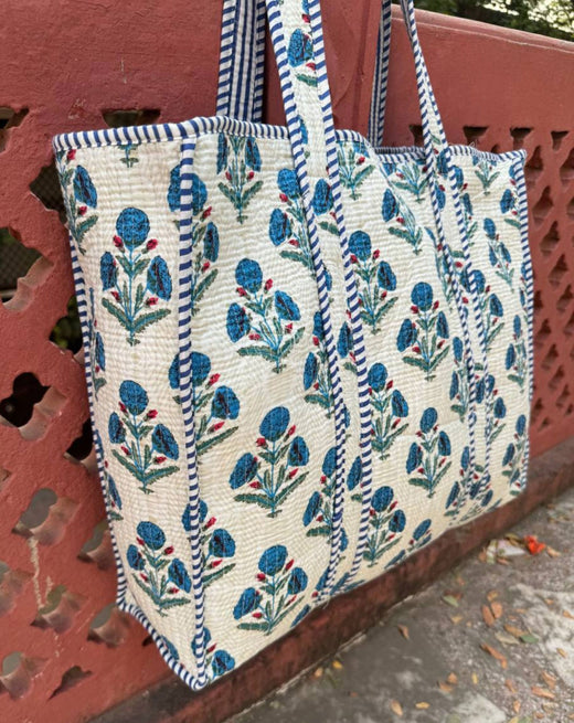 Block Print Tote Bag