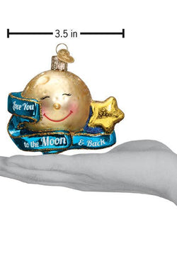 Love You To The Moon & Back Ornament