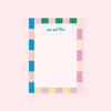 Colorful Stripe Notepad