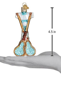 Lacrosse Set Ornament