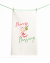 Mahjong Christmas Kitchen Towel