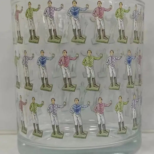 Derby Horse Rocks Glass