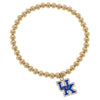 Wildcats Ball Bead Stretch Bracelet