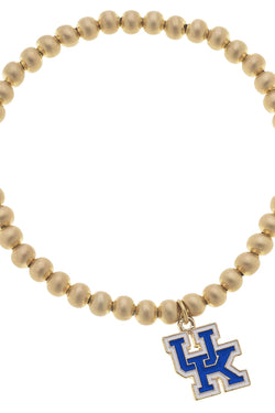 Wildcats Ball Bead Stretch Bracelet