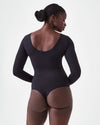Suit Yourself Long Sleeve Scoop Neck Bodysuit