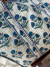Block Print Quilted Toiletry Bag