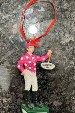 Standing Jockey Ornament