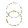 Stainless Steel Paperclip Chain Bracelet