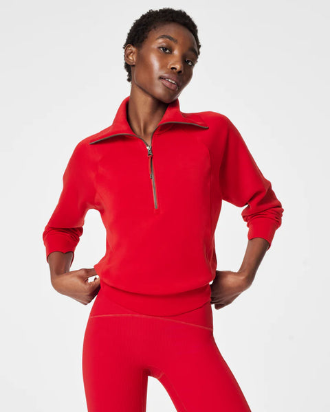 Spanx AirEssentials Half Zip – Lulubelles Boutique