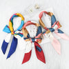 Polka Dot Satin Neck Scarf