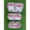 Block Print Quilted Toiletry Bag