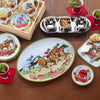 Day At the Races Oval Platter