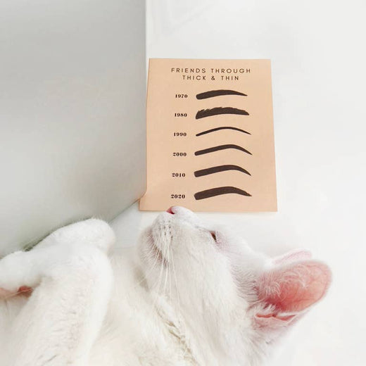 Thick & Thin Greeting Card