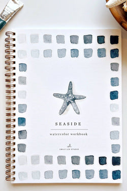 Seaside Watercolor Workbook