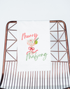 Mahjong Christmas Kitchen Towel