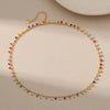 Colorful Vintage Rice Beads Necklace