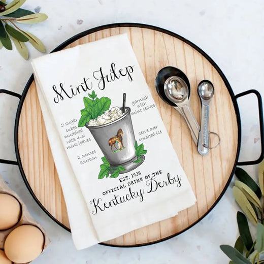 Mint Julep Cotton Tea Towels