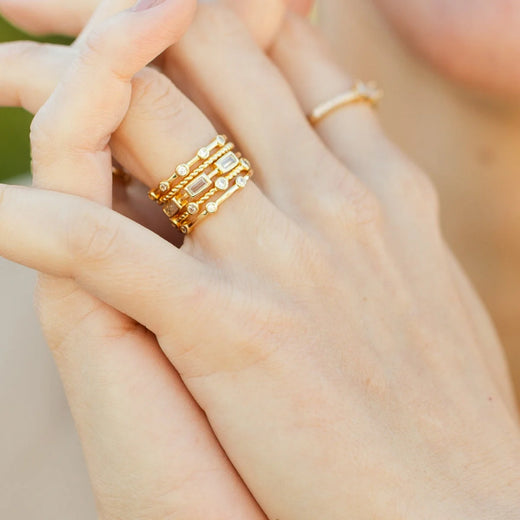 Layered Statement Ring
