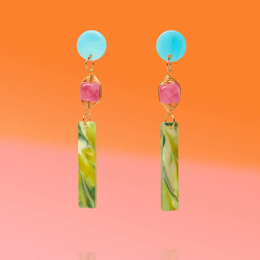 Jade Tropical Dangles