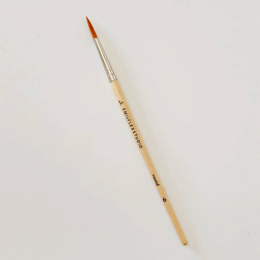 Watercolor Wood Paintbrush (Set 5)