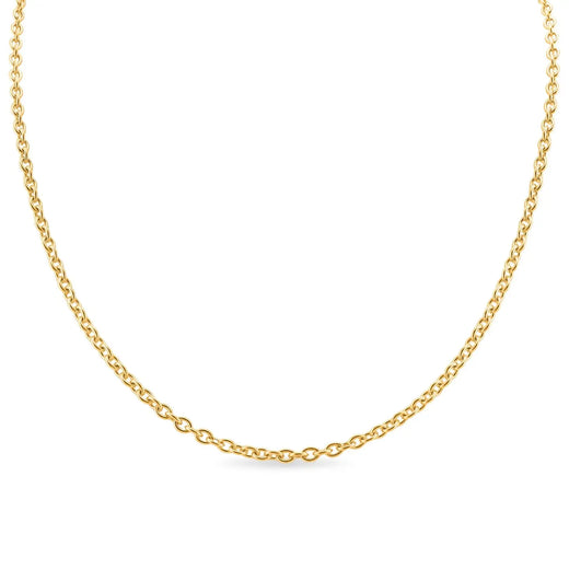 Stainless Steel Loop Chain Necklace