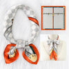 Retro Plaid Square Scarf Neck Hair