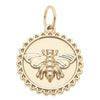 Bumble Bee Medallion Charm