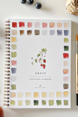 Fruit Watercolor Workbook