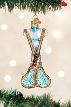 Lacrosse Set Ornament