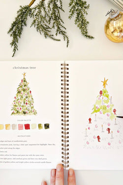 Nutcracker Watercolor Workbook