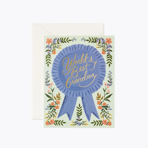 World's Best Grandma Card