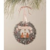 Bethany Lowe Pastel Wreath-Pink