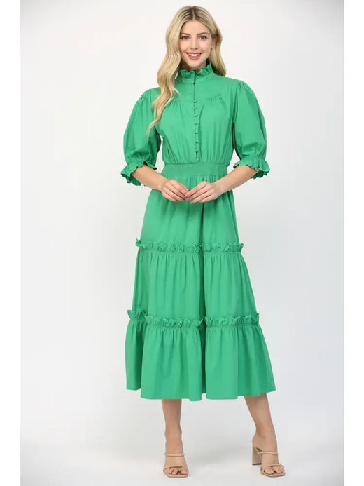 Perfect Green Maxi Dress
