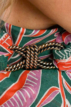 Brass Bandana Slide Ring