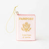 Passport Boxed Glass Ornament