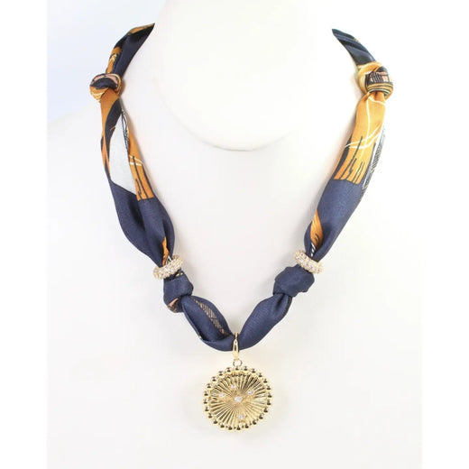 Shannon Scarf Charm Necklace